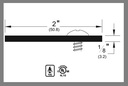 Pemko Stainless Steel Astragal, 357SS - 84"