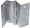 McKinney TA4895 4-1/2" Swing Clear Bearing Hinge - Beveled Edged Door - US26D