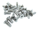 Hager 1340-US15 Machine Screws for Residential Hinges 10-24 x 1/2in-pkg24