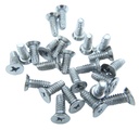 Hager 1340-US26D Machine Screws for Residential Hinges 10-24 x 1/2in-pkg24