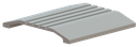 Hager 410SA Flat Saddle Threshold | 4" Wide x 1/2" High | Mill Aluminum | ADA Compliant
