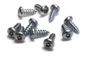 Hadrian 610071 6-Lobe TR-27 Screw #12 x 5/8 Zinc-pkg 10