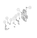 Sargent 68-2172 LHR Center Chassis Assembly - 12-8900 Series 