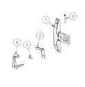 Sargent 68-2481 LHR Center Chassis Assembly - 8300 Series 