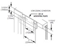 Sargent 351-B Mounting Plate