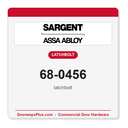 Sargent 68-0456 latchbolt