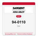 Sargent 94-0110 Cam