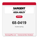 Sargent 68-0419 Guide spring