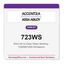 Accentra 723WS Shim Kit to Clear Glass Molding - 7250M(F)WS Windstorm