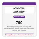 Accentra (formally Yale Security) 790 Flush-Mounted Bottom Strike for 7000 Series Vertical Rod Devices