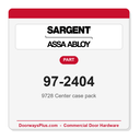 Sargent 97-2404 9728 Center case pack