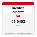 Sargent 01-0402 Roll Pin - Pack of 10