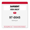 Sargent 97-0045 Bushing pin - Pack of 3