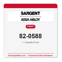 Sargent 82-0588 1- Outside Front