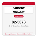 Sargent 82-5073 BHW Escutcheon Screw Pack