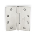 McKinney SQ314 4-1/2x4 Square Barrel Full Mortise Stainless Steel Hinge
