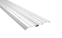 Pemko 253X4AFG 7-1/8" Thermal Barrier Saddle Threshold, 1/2" High - Mill Aluminum