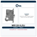 PDQ MR128 KJSJ Grade 1 Institution Deadbolt Mortise Lock US32D Satin Stainless