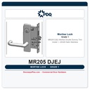 PDQ MR205 DJEJ Mortise Double Dummy Trim — Grade 1, US32D Satin Stainless