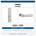 Sargent 8204 CER Trim Storeroom or Closet Mortise Lockset | LA Keyway, Grade 1 Commercial
