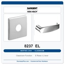 Sargent 8237 EL Trim Classroom Mortise Lockset | LA Keyway, Grade 1 Commercial