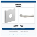 Sargent 8237 EW Trim Classroom Mortise Lockset | LA Keyway, Grade 1 Commercial