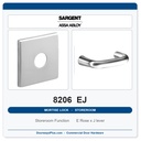 Sargent 8206 EJ Trim Storeroom or Service Mortise Lockset | LA Keyway, Grade 1 Commercial