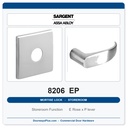 Sargent 8206 EP Trim Storeroom or Service Mortise Lockset | LA Keyway, Grade 1 Commercial