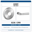 Sargent 8236 CRR Trim Closet Mortise Lockset | LA Keyway, Grade 1 Commercial