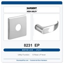 Sargent 8231 EP Trim Utility Mortise Lockset | LA Keyway, Grade 1 Commercial