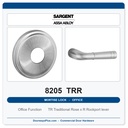 Sargent 8205 TRR Trim Office or Entry Mortise Lockset | LA Keyway, Grade 1 Commercial