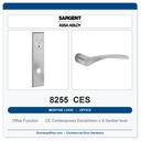 Sargent 8255 CES Trim Office or Entry Mortise Lockset | LA Keyway, Grade 1 Commercial
