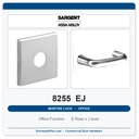 Sargent 8255 EJ Trim Office or Entry Mortise Lockset | LA Keyway, Grade 1 Commercial