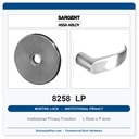 Sargent 8258 LP Trim Institutional Privacy Mortise Lockset | LA Keyway, Grade 1 Commercial