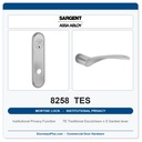 Sargent 8258 TES Trim Institutional Privacy Mortise Lockset | LA Keyway, Grade 1 Commercial
