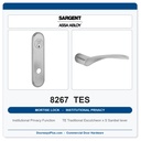 Sargent 8267 TES Trim Institutional Privacy Mortise Lockset | LA Keyway, Grade 1 Commercial