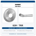 Sargent 8291 TRR Trim All Purpose Holdback Mortise Lockset | LA Keyway, Grade 1 Commercial
