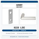 Sargent 8225 LSE Trim Dormitory or Exit Mortise Lockset | LA Keyway, Grade 1 Commercial