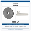 Sargent 8243 LF Trim Apartment Corridor Door Mortise Lockset | LA Keyway, Grade 1 Commercial