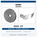 Sargent 8243 LP Trim Apartment Corridor Door Mortise Lockset | LA Keyway, Grade 1 Commercial