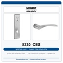 Sargent 8230 CES Trim Dummy Trim Deadlock Mortise Deadbolt | LA Keyway, Grade 1 Commercial