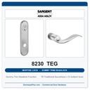 Sargent 8230 TEG Trim Dummy Trim Deadlock Mortise Deadbolt | LA Keyway, Grade 1 Commercial