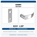 Sargent 8251 LSP Trim Storeroom Deadbolt Mortise Lockset | LA Keyway, Grade 1 Commercial