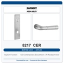 Sargent 8217 CER Trim Asylum or Institutional Mortise Lockset | LA Keyway, Grade 1 Commercial