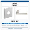Sargent 8238 EE Trim Classroom Security Intruder Latchbolt Mortise Lockset | LA Keyway, Grade 1 Commercial