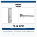 Sargent 8259 CER Trim School Security Mortise Lockset | LA Keyway, Grade 1 Commercial