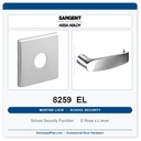 Sargent 8259 EL Trim School Security Mortise Lockset | LA Keyway, Grade 1 Commercial