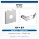 Sargent 8259 EP Trim School Security Mortise Lockset | LA Keyway, Grade 1 Commercial