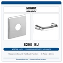Sargent 8290 EJ Trim Classroom Security Holdback Mortise Lockset | LA Keyway, Grade 1 Commercial
