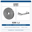 Sargent 8290 LJ Trim Classroom Security Holdback Mortise Lockset | LA Keyway, Grade 1 Commercial